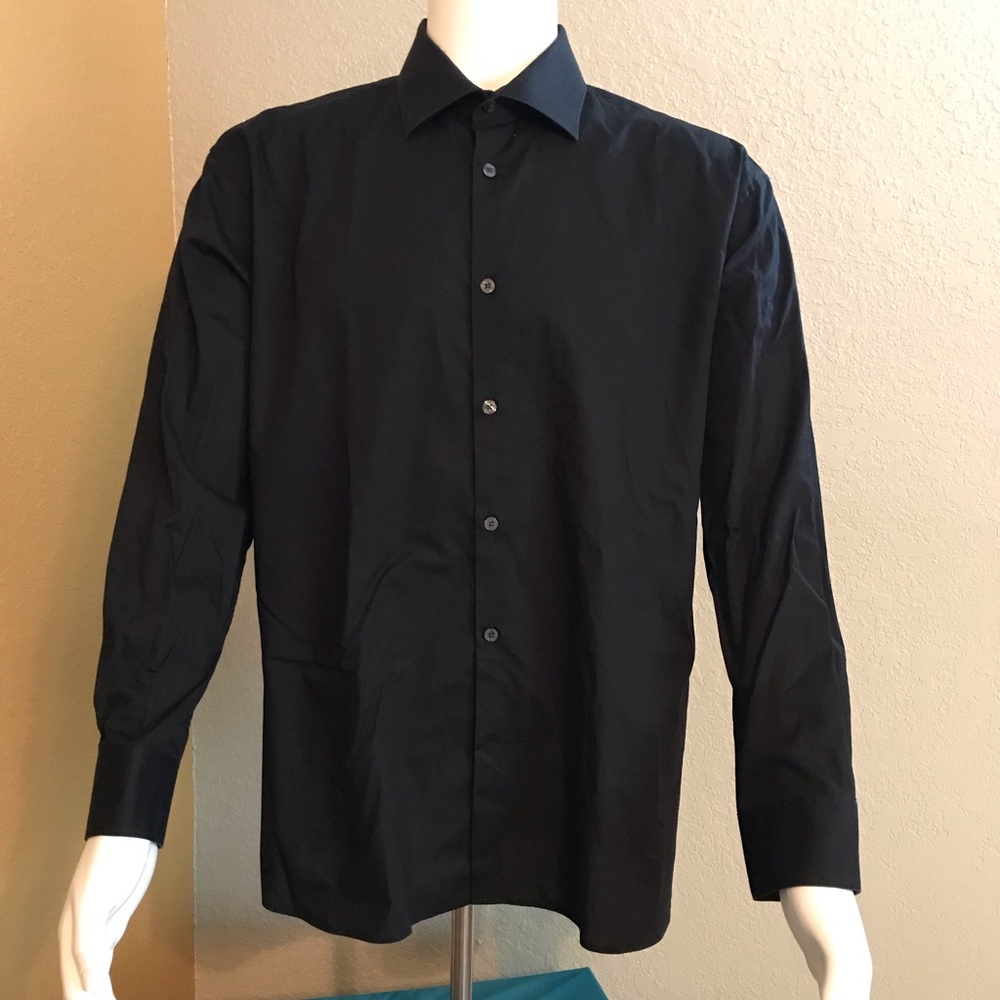 John Varvatos USA Black Slim Fit Shirt